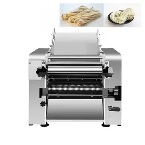 Dough sheeter stainless steel tabletop pasta dumpling machine electric noodle machine tabletop dough sheet manufacturer