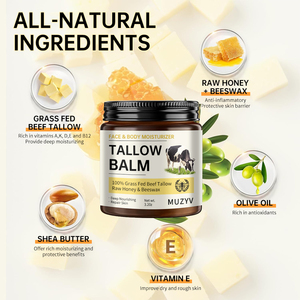 Peau sèche craquelée Baume hydratant pour suif multi-usage Baume pour soin de la peau du suif de boeuf Baume pour le suif - Product Image 2