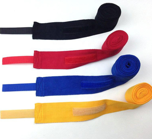 TOPTONS Custom Logo MMA Training impacchi a mano in cotone elastico <span class=keywords><strong>boxe</strong></span> <span class=keywords><strong>bendaggio</strong></span> per Kickboxing Sport atletico nastro da dito - Product Image 6