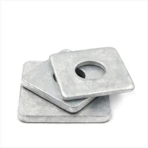 Din125/din9021 kẽm mạ thép carbon nhôm sợi đồng thau nhựa đồng bằng phẳng máy giặt hình vuông cho các ứng dụng khác nhau - Product Image 1