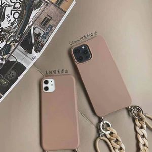 <span class=keywords><strong>Coque</strong></span> en silicone incassable, pour <span class=keywords><strong>iphone</strong></span> 11 12 pro max, avec chaîne bandoulière, <span class=keywords><strong>collier</strong></span> - Product Image 2