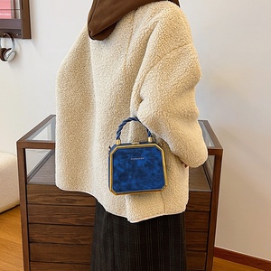 Bolso de mano de cuero PU mate 2026, bolsos pequeños cuadrados, carteras de verano, bolsos de hombro cruzados con asa superior para mujer - Product Image 4