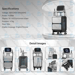 NewFace 2025 nouveau Hydra beauté oxygénothérapie dispositif de rajeunissement du visage peau serrer l'hydratation chambre hyperbare Hydro Machine - Product Image 5