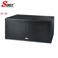 Module de sonorisation Line Array 3 voies Seer W-15 1600W, haute performance extérieure, en contreplaqué de bouleau, SPL élevé 142dB, Chine