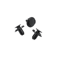 Attache universelle pour pare-chocs USAI, clip en nylon pour voiture, clip en plastique, rétention à poussée, rivet plat pour carrosserie automobile, accessoires pour voitures