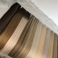 Extensions de cheveux 100% naturelles Genius, double épaisseur, coupables et colorables, disponibles en lisses et bouclés