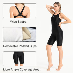 Maillot <span class=keywords><strong>de</strong></span> <span class=keywords><strong>bain</strong></span> une pièce SBART pour femme avec dos ouvert, short <span class=keywords><strong>de</strong></span> <span class=keywords><strong>bain</strong></span> extensible à séchage rapide - Product Image 2