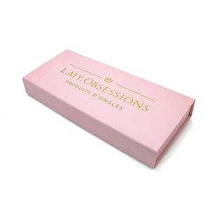 Boîtes à vernis à ongles magnétiques personnalisées de luxe avec logo, emballage cadeau rigide pour cosmétiques avec insert en <span class=keywords><strong>mousse</strong></span> pour huile essentielle, feuille d'or - Product Image 6