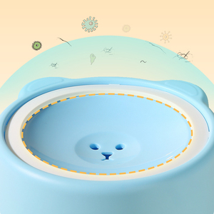 Gamelle d'eau flottante anti-éclaboussures pour chien - Abreuvoir automatique pour chat avec conception anti-renversement - Product Image 2