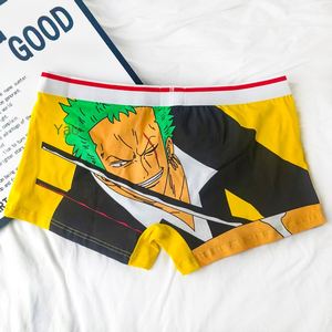 Nouvelles Boxer Briefs pour Hommes 2026 en Coton Tricoté, Imprimées Motifs Dessins Animés Mignons, Coupe Ample, Taille Basse, Sportives et Respirantes - Product Image 2