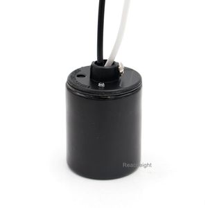 Đui Đèn Sứ Đế Trung Bình E26 Màu Trắng Với Dây Dẫn 24 Inch Và Đui Đèn Sứ Tráng Men 200 Độ - Product Image 4