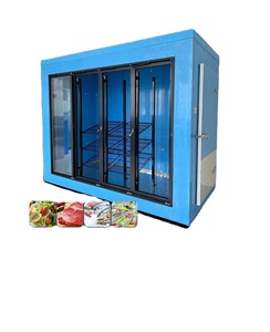 Chambre froide commerciale solaire de 20 pieds et 40 pieds, conteneur frigorifique et congélateur avec accès direct - Product Image 1