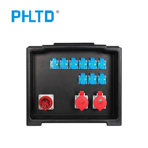 Boîte de distribution électrique pour l'industrie de l'éclairage PHLTD, boîte de distribution électrique intérieure et extérieure étanche, armoire de distribution de scène CEE - Product Image 1