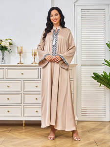 Mode modeste de haute qualité femmes musulmanes vêtements islamique Long gland couleur unie pendentif robe <span class=keywords><strong>femme</strong></span> <span class=keywords><strong>marocaine</strong></span> <span class=keywords><strong>Djellaba</strong></span> MT312 - Product Image 2