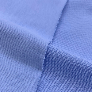 <span class=keywords><strong>Tissu</strong></span> piqué uni de haute qualité 200 GSM en coton et polyester, jersey tricoté CVC, maille <span class=keywords><strong>pour</strong></span> polos garçons et filles - Product Image 3