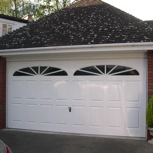 Yükseltilmiş Panel garaj kapıları her türlü garaj için büyük yatay paneller ile otomatik kontrol
