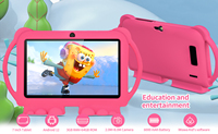 Tableta Android barata de 7 pulgadas para niños. Tableta wifi para niños africanos, tabletas de aprendizaje, personalización directa de fábrica