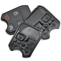 Carcasa de 4 Botones para Llave de Coche, Funda para Llave, Teclado de Llave de Coche, Cubierta de Botones