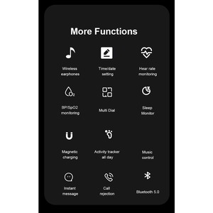 <span class=keywords><strong>Montre</strong></span> connectée T10 Android JM03 TWS 2-en-1 avec écouteurs sans fil BT – Fournisseur d'usine - Product Image 4