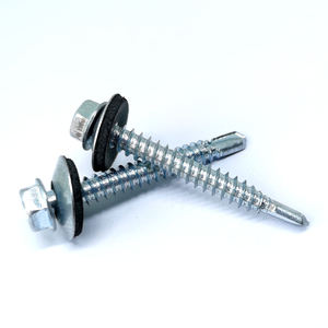 Gran oferta, tornillos autoperforantes de cola de Milano <span class=keywords><strong>Hexagonal</strong></span> de cabeza <span class=keywords><strong>hexagonal</strong></span> bi Metal de <span class=keywords><strong>1</strong></span> pulgada, <span class=keywords><strong>2</strong></span> pulgadas y 3 pulgadas con arandela, venta de Color para América del Sur - Product Image 4