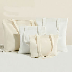 Individuell Bedruckte Canvas-Tragetaschen mit Logo Sublimation Niedliche Cartoon-Stickerei Personalisierte Tragetasche für Damen mit Tasche - Product Image 5