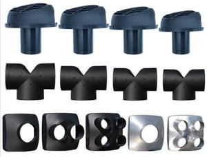 उच्च तापमान प्रतिरोधी पार्किंग हीटर फिटिंग एयर डक्ट एडाप्टर 90 डिग्री एल्बो टी - Product Image 2