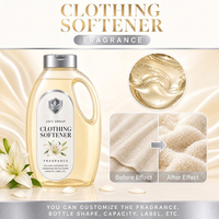 Lessive liquide adoucissante en dosettes rondes parfum Champagne, parfum longue durée, fraîcheur, produits de nettoyage