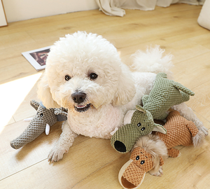 Juguetes de Peluche Interactivos para Perros Resistentes a Desgarros y Mordeduras con Sonido - Product Image 5