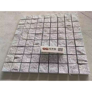G603 Sliver grey <span class=keywords><strong>Granite</strong></span> Cobble kích thước tiêu chuẩn <span class=keywords><strong>10x10x5</strong></span> ngoài trời đường lái xe lát đá cho Rock <span class=keywords><strong>CUBES</strong></span> và đường lái xe - Product Image 1