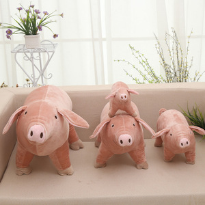 Vente chaude Pas Cher Mignon Câlin Rose Cochons En Peluche Jouet Animal En Peluche Jouets Doux Cochon En Peluche - Product Image 3