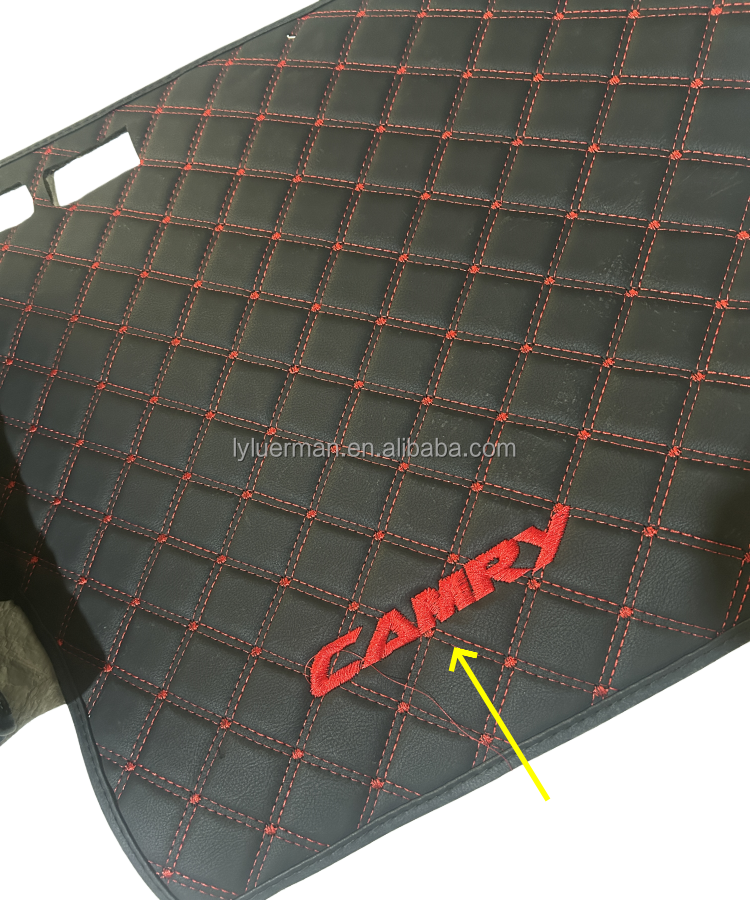 Luerman Entry Luxury Car Dashboard Cover - Universal Automotive Sunshade Mat with Protection Decorat