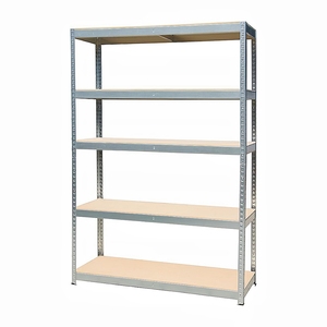 Phổ biến có thể điều chỉnh kim loại kệ Kệ nhiệm vụ trung bình lưu trữ giá đơn vị không có tia xếp chồng kệ nhà để xe công nghiệp kim loại giá - Product Image 2