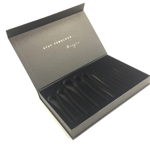 Caja de Regalo de Lujo Personalizada de Alta Gama para Suero para el Cuidado de la Piel, Brochas de Maquillaje, Lápices de Cejas, Caja Magnética con Relieve Mate - Product Image 4