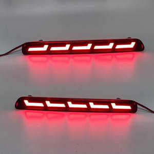 ไฟท้าย LED สีเหลืองแบบไดนามิก สำหรับ <span class=keywords><strong>Honda</strong></span> CR-V <span class=keywords><strong>StepWgn</strong></span> ปี 2022 พร้อมไฟเบรก ติดตั้งที่กันชนหลัง สภาพใหม่ เลนส์สีแดง - Product Image 5