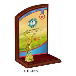 Trofeo de Golf de Metal Grabado Personalizable y Ecológico de 12.5 Pulgadas, Ideal para Exhibición en Escritorio de Oficina y Regalos Corporativos - Product Image 2