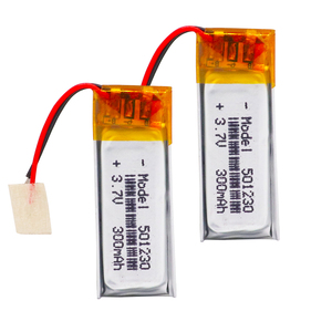 Custom 501230 130mah 300mah 3.7v Lithium Polymer <strong>Battery</strong> Lithium Ion Cells Rechargeable <strong>Batteries</strong> <strong>Lipo</strong> <strong>Batteries</strong> - Product Image 3
