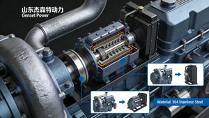 20-<span class=keywords><strong>500kW</strong></span> 1MW 소형 바이오가스 발전기 원격 시동 DC 구동 터빈 - Product Image 5