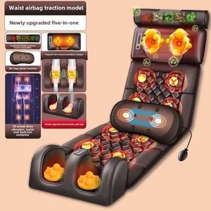 <span class=keywords><strong>Coussin</strong></span> de massage cervical et lombaire intelligent avec chauffage <span class=keywords><strong>électrique</strong></span>, tapis de massage multifonctionnel pour la maison et le bureau, <span class=keywords><strong>coussin</strong></span> de siège pour soulager le dos - Product Image 5
