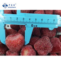 Sinocharm HACCP Crop baru stroberi beku Harga IQF stroberi seluruh buah beku untuk jus