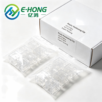 Séparateur de câble Ethernet transparent en forme de H pour câbles CAT5E CAT6 CAT6A RJ45 E-HONG OEM ODM Vente en gros