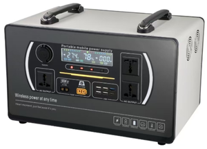 J di động cung cấp điện năng lượng mặt trời bảng điều khiển tinh khiết Sine Wave Inverter MPPT điều khiển cho không khí biển vận chuyển hàng hóa bên ngoài pin Máy nén khí - Product Image 3