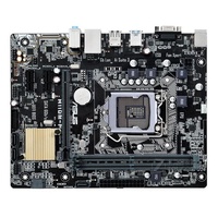 Carte mère ASUS H110M-F M ATX pas chère pour processeurs Intel de 6e/7e génération (i7, i5, i3) LG1151, double DDR4, chipset Intel H110, 32 Go, PCI-E 3.0, pour ordinateur de bureau