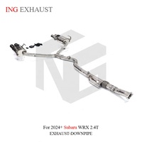 ING Vente Directe Usine – Pièces Haute Performance à Débit Élevé – Échappement Valvetronic en Acier Inoxydable en Gros pour Subaru WRX 2.4T 2024+