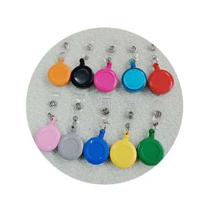 شارة ممرضة من الأكريليك قابلة للطي بكرة موضة بطاقات الأسماء وشارات الهوية حامل الشريط لورقة المرور حامل الشريط - Product Image 2