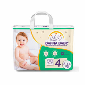 Pañales para Bebés Recién Nacidos Dafna, Paquete de 30, Talla 4 XXL, Pañales de Entrenamiento de Alta Absorción con Protección Contra Fugas, Pañales al por Mayor de Japón - Product Image 1