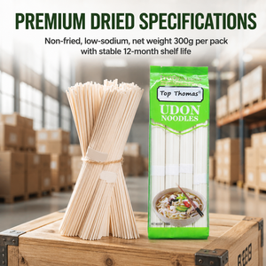 Nouilles Udon Épaisses à Base de Blé Pur, <span class=keywords><strong>Sans</strong></span> Additifs Animaux, pour Menu Végétarien et Végétalien - Product Image 3