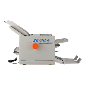 Máquina Plegadora de Papel ZE-9B/4, Máquina Automática para Doblar Sobres y Cartas con Contador Digital y Parada Automática - Product Image 2