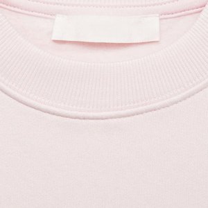 High Quality Custom Printed Women's Cotton Sweatshirt Solid Color Long Sleeve Crewneck Acid Wash Breathable Embroidered - Product Image 2