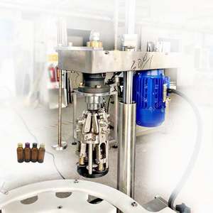 Machine de bouchage rotative électrique en aluminium pour bouteilles, haute précision, qualité alimentaire, scellage automatique - Product Image 2