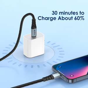 OEM สายชาร์จเร็ว1เมตร120W USB Type-C ไปยัง Type-C สายข้อมูลโทรศัพท์มือถือสำหรับจริงจังกับ iPhone 15 16 - Product Image 5
